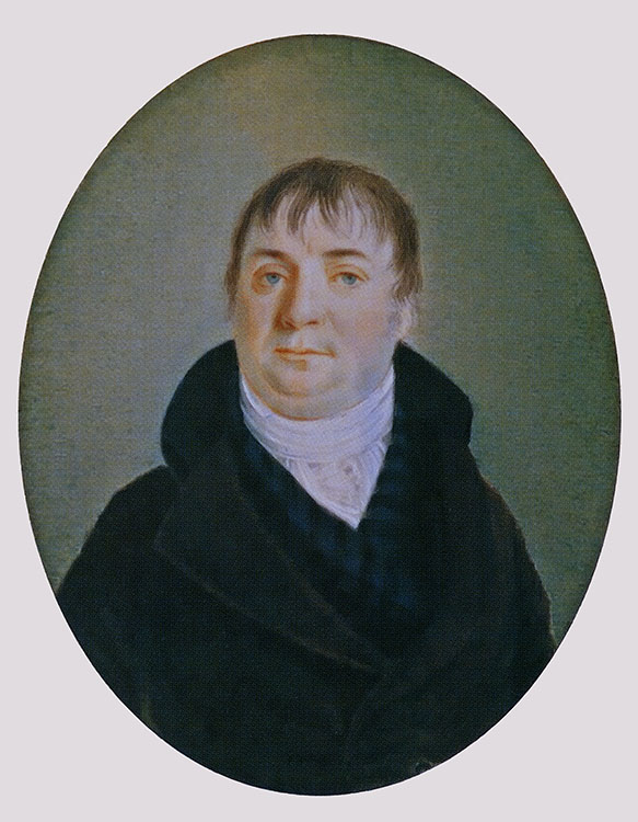 Портрет А.Ф. Мерзлякова. Неизвестный художник, 1800-е гг.