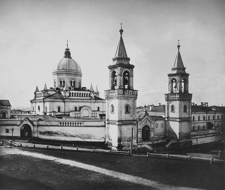 Ивановский монастырь. Фото из альбома Н.А. Найдёнова, 1882 г.