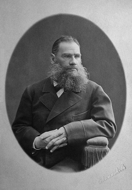 Л.Н. Толстой. Фото 1876 г.
