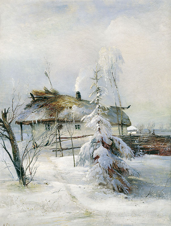 А.К. Саврасов. Зима, 1873 г.