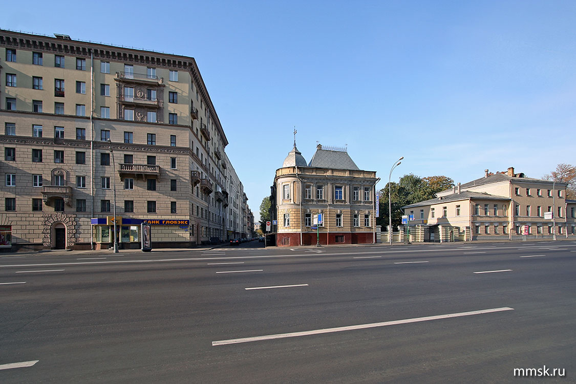 Фурманный переулок. Вид с Садовой-Черногрязской улицы. Фото 2005 г.