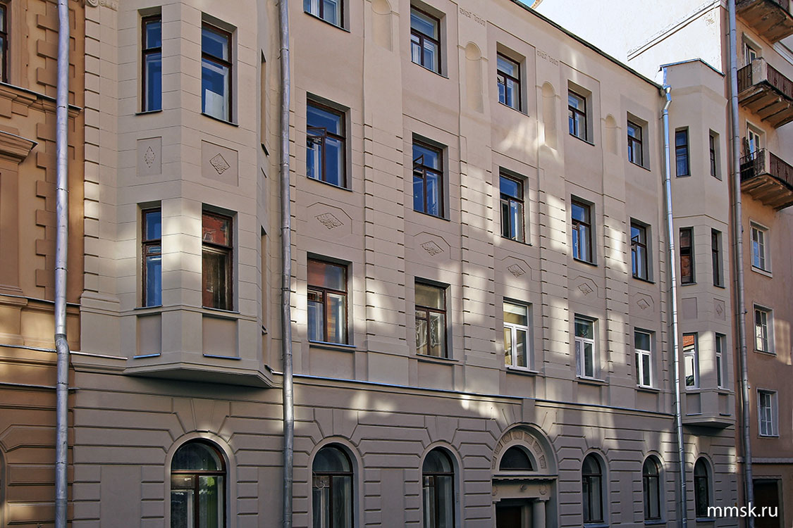 Улица Машкова, 10. Доходный дом М.В. Красновской. Фото 2005 г.